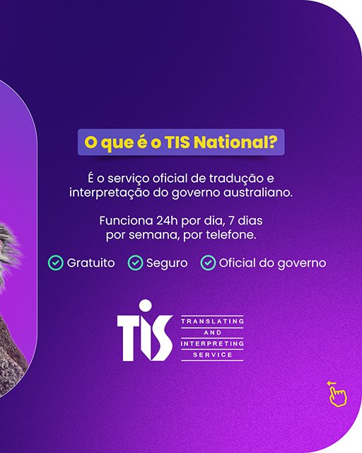 TIS National (Translating and Interpreting Service).