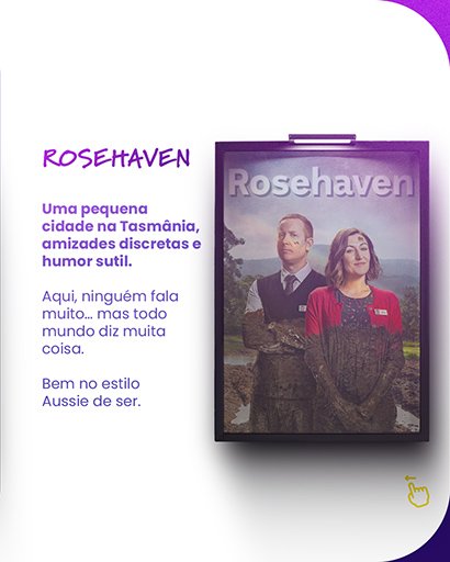 Rosehaven Poucas palavras, muito significado