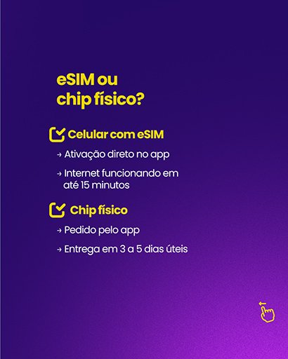 E sim ou chip fisico