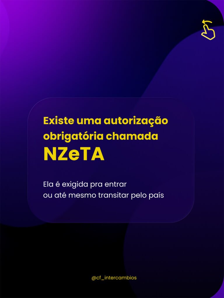 NZeTA Nova Zelândia: Como Solicitar para Escala (Guia 2026)